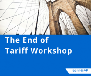 The End of Tariff Workshop